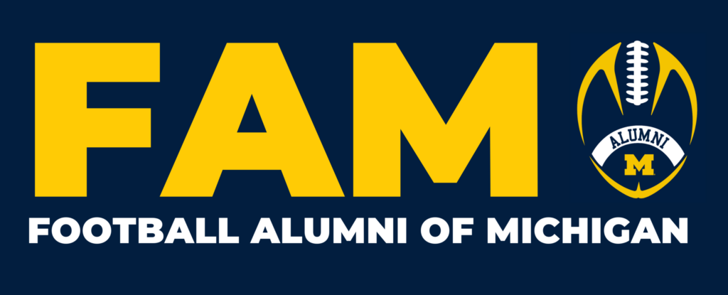 FAM - Football Alumni of Michigan logo